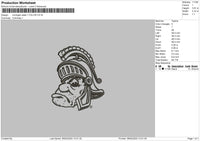 Michiganline Embroidery File 6 sizes