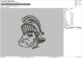 Michiganline Embroidery File 6 sizes