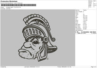 Michiganline Embroidery File 6 sizes