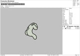 Mickeys Hand V2 Embroidery File 6 sizes