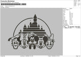 Mickeypalace Embroidery File 6 sizes