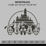 Mickeypalace Embroidery File 6 sizes