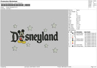 D Stars Embroidery File 6 sizes