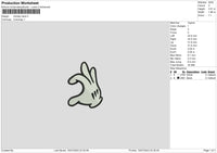 Mickey Hand Embroidery File 6 sizes