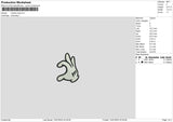 Mickey Hand Embroidery File 6 sizes