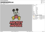 Mickey1409 Embroidery File 6 sizes