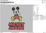 Mickey1409 Embroidery File 6 sizes