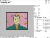 Midnight Embroidery File 4 size