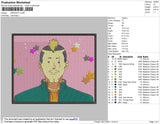 Midnight Embroidery File 4 size