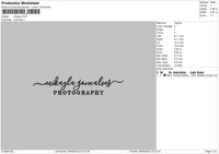 Mikaya Embroidery File 4 sizes