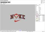 Nike Clawn Embroidery File 4 size