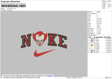 Nike Clawn Embroidery File 4 size