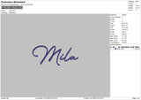 Macy Mila Embroidery 2 Files