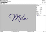 Macy Mila Embroidery 2 Files