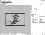 Minato Fight Embroidery File 4 size