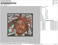 Miles Williams Embroidery File 4 size