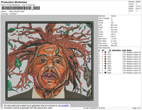 Miles Williams Embroidery File 4 size