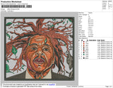 Miles Williams Embroidery File 4 size