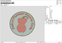 Mobilcircle Embroidery File 6 sizes