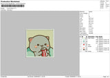 Mochi Peace 01 Embroidery File 5 sizes