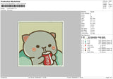 Mochi Peace 01 Embroidery File 5 sizes