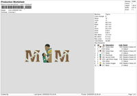 Mom 2309b Embroidery File 6 sizes