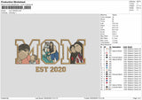 Mom Photo 260426 Embroidery File 6 sizes