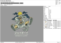 Dluffy Laugh Embroidery File 6 sizes