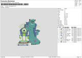 Monsters 2812 Embroidery File 6 sizes