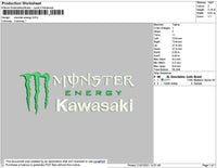 Monster Energy Kawasaki
