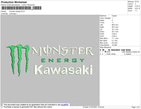 Monster Energy Kawasaki