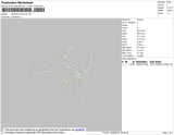 Moon In Sun Embroidery File 4 size