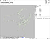 Moon In Sun Embroidery File 4 size