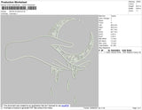 Moon In Sun Embroidery File 4 size