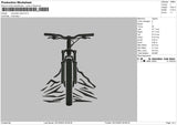 Bike2212 Embroidery File 6 sizes