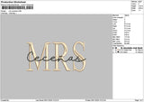 Cecenastext Embroidery File 6 sizes