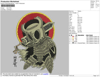 MSC Embroidery File 4 size