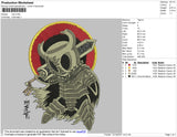 MSC Embroidery File 4 size