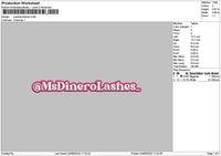 Lashestex 0408 Embroidery File 6 sizes