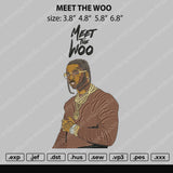 Meet The Woo Embroidery File 4 size