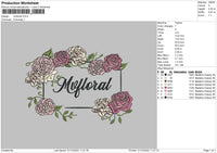 Mvfloral Embroidery File 6 Sizes