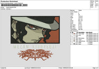 Muzan Rectangle Embroidery File 6 sizes