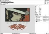 Muzan Rectangle Embroidery File 6 sizes
