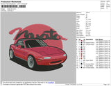 Mxita Car Embroidery File 4 size