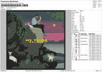 My Turn Deluxe Embroidery File 4 size
