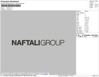 Naftali Embroidery File 4 size