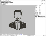 Narcos Mexico Embroidery File 4 size