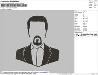 Narcos Mexico Embroidery File 4 size