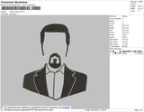 Narcos Mexico Embroidery File 4 size