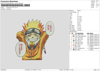 Narutosmile 1311 Embroidery File 6 sizes